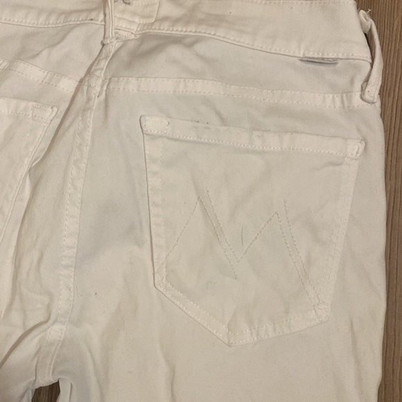 MOTHER The Charmer White jeans - Picture 5 of 10